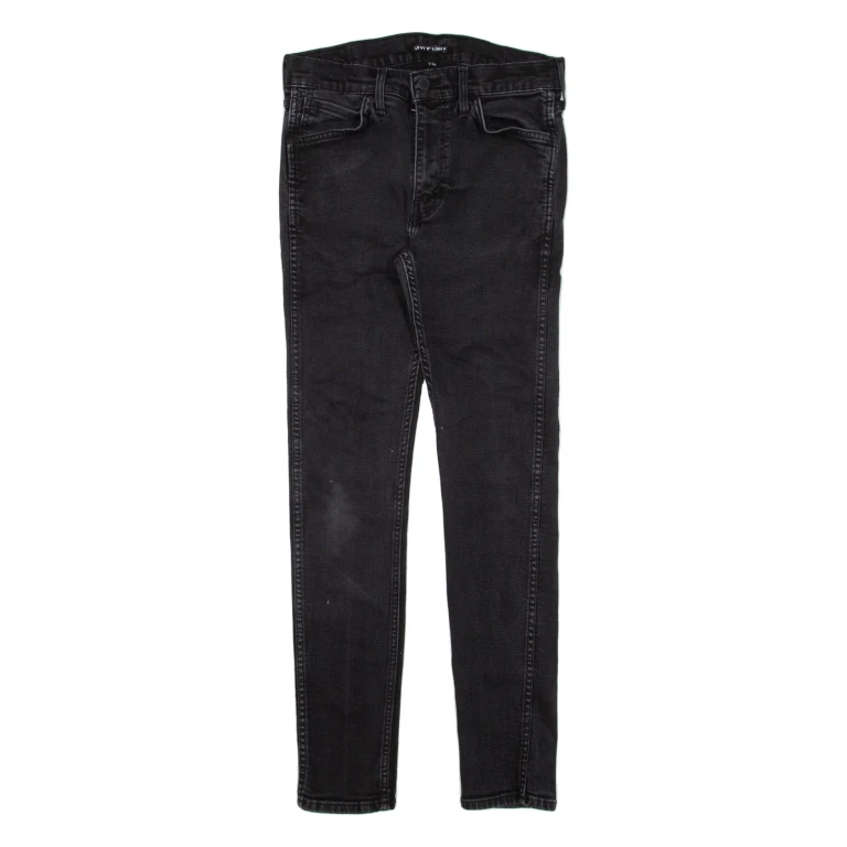 LEVI'S Line 8 Womens Jeans Black Slim Skinny W28 L28