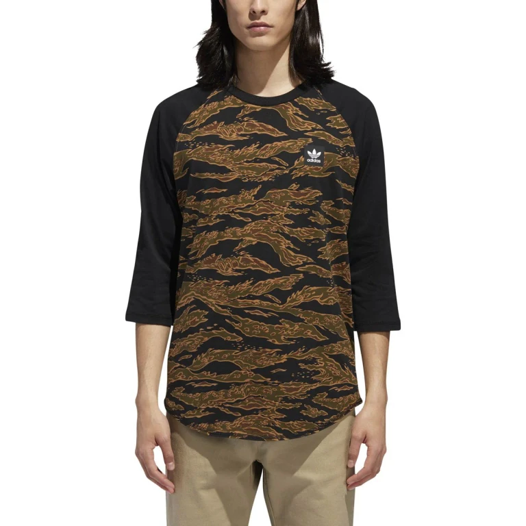 Camouflage Raglan Tee