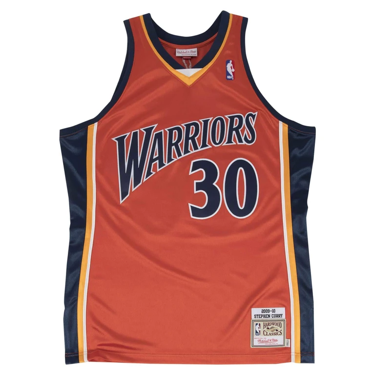 Men's NBA Stephen Curry Authentic Jersey 2009-10 Golden State Warriors