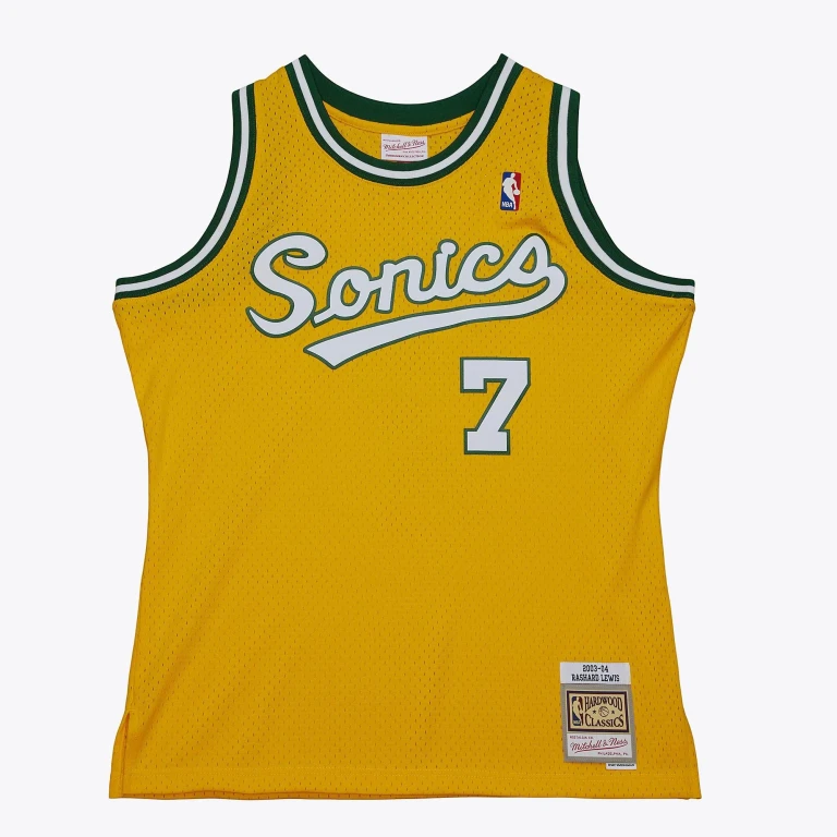 Men's NBA Hwc Jersey Supersonics 2003 Rashard Lewis