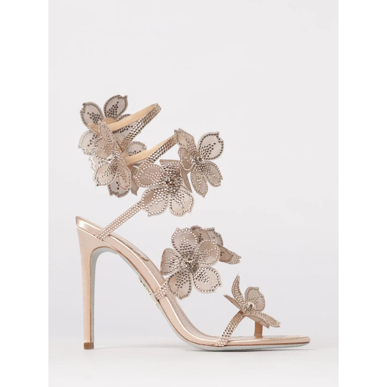 Heeled Sandal Woman color Nude (C12573105R001V233)