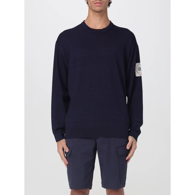 C. P. COMPANY Sweater Men color Blue (18CMKN195A110330A886)