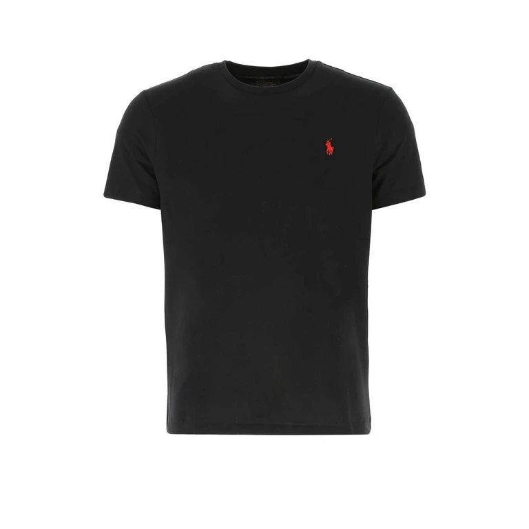 Polo Ralph Lauren Black Cotton T-Shirt 001 - Men