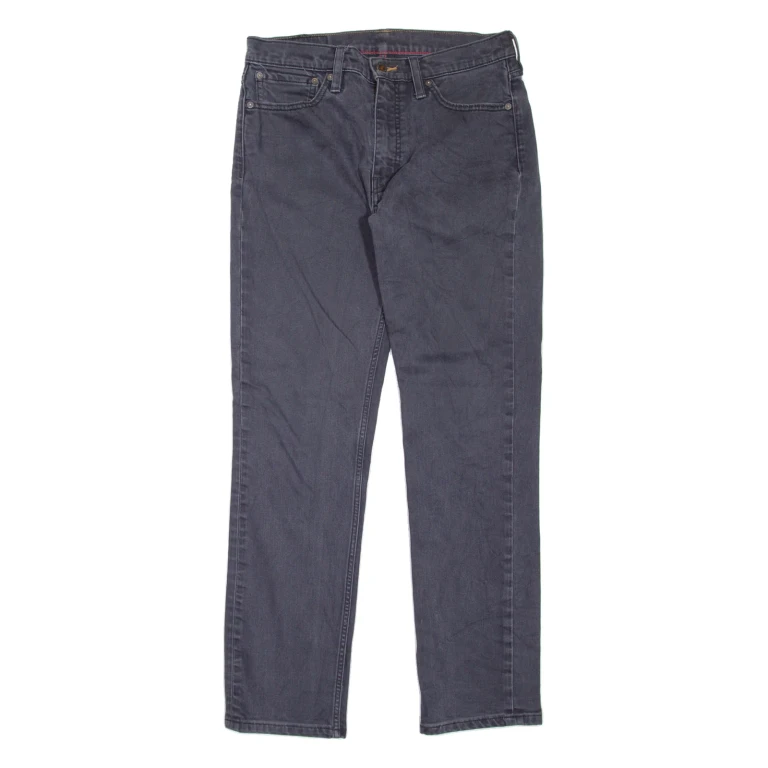 LEVI'S 511 Jeans Mens Grey Slim Straight W30 L32