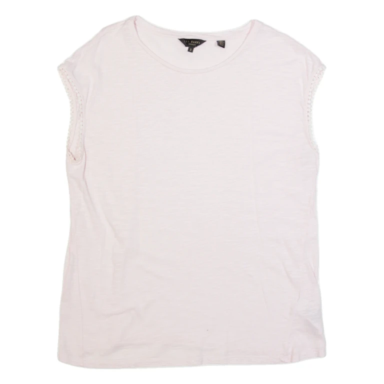 TED BAKER Womens Vest Pink Sleeveless M