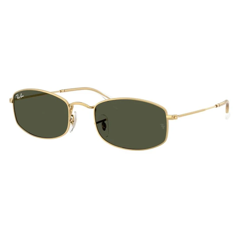 Ray Ban Green Irregular Unisex Sunglasses RB3832 001/31 55
