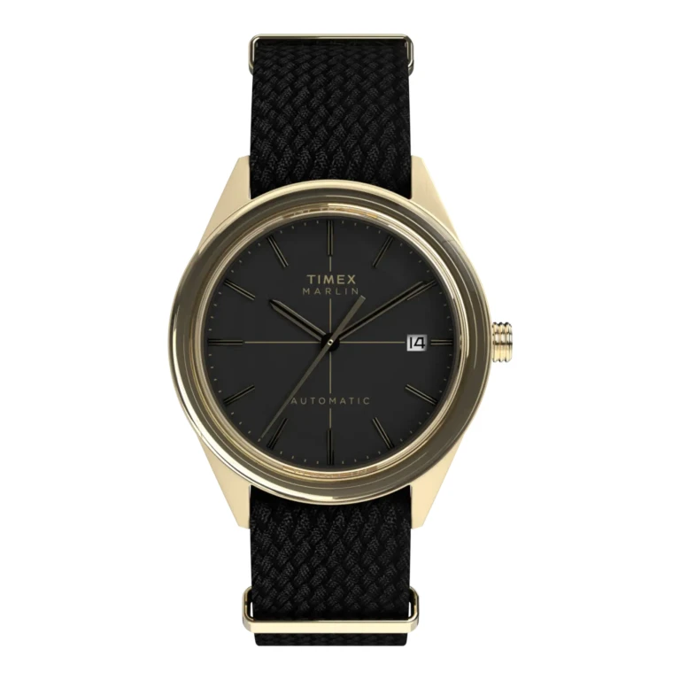 MARLIN JET AUTOMATIC 38MM FABRIC STRAP WATCH