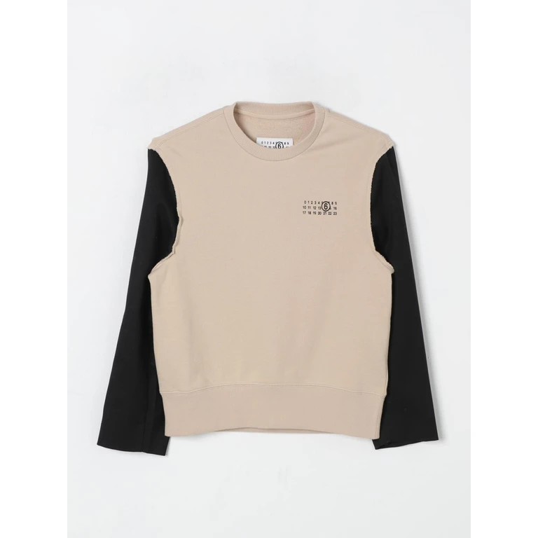 MM6 MAISON MARGIELA Sweater Kids color Cream (M60677MM03JM6C23)