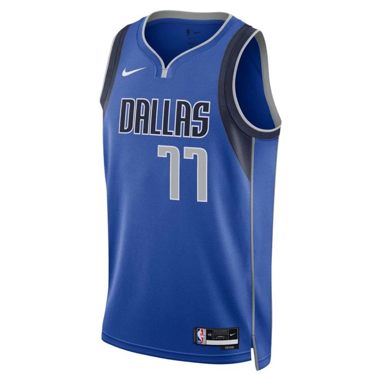 Men's NBA Mavericks 'Doncic 77' 22/23 Icon Edition Swingman Jersey