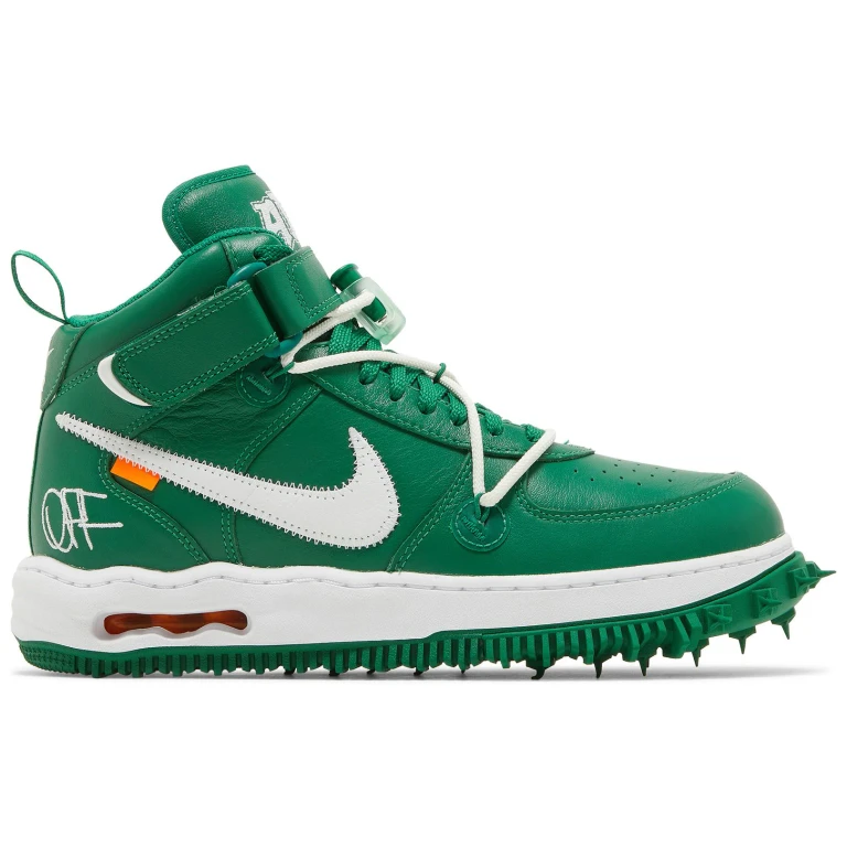 Men's Air Force 1 Mid 'Off-White Pine Green' Sneakers