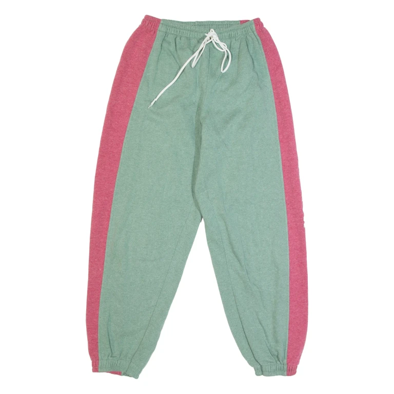 ESSE ZETA Mens Joggers Green Tapered S W26 L27