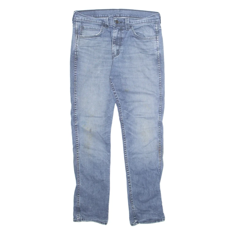LEVI'S 511 Jeans Mens Blue Slim Straight Stone Wash W32 L32