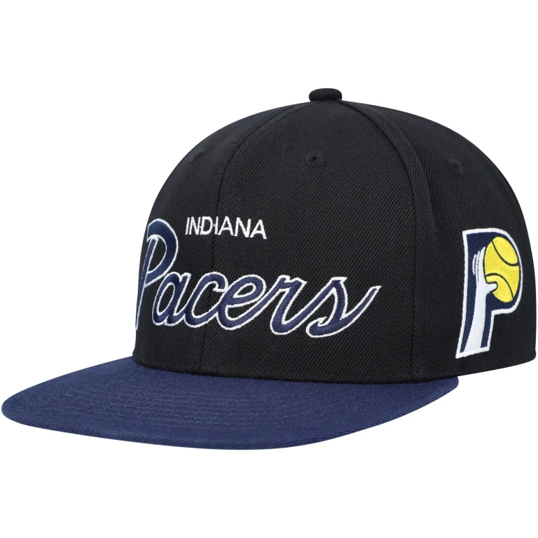 Men's NBA Team Script 2.0 Snapback Hwc Pacers Snapback Caps