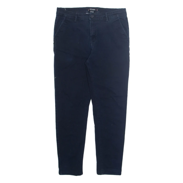 KANGOL Mens Jeans Blue Regular Tapered W32 L28