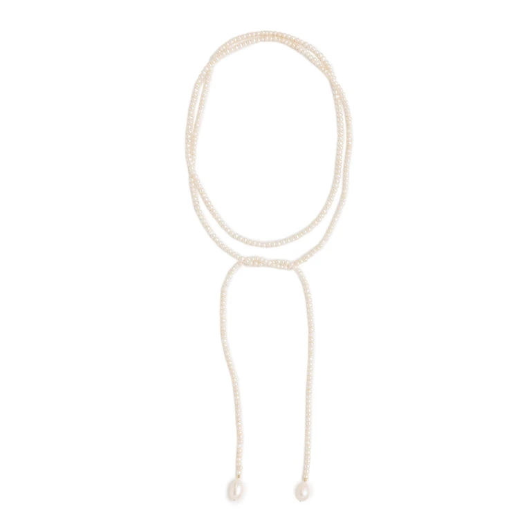 SHASHI Monica Pearl Necklace Pearl One Size