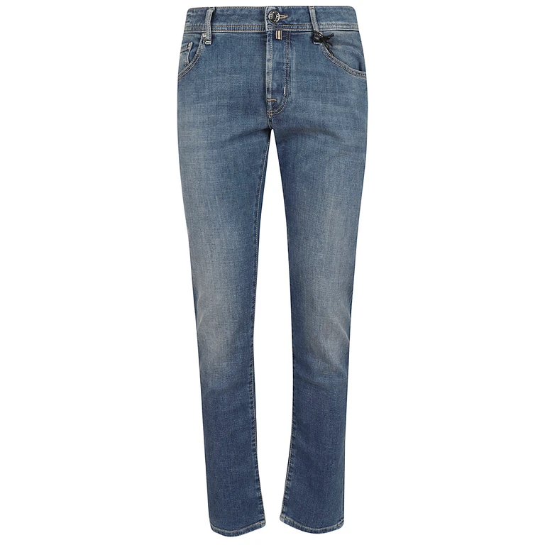 Pant 5 Pkt Super Slim Fit Nick Denim Stretch Blue Co Em Ea Jean - Men