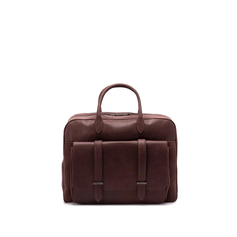 Orciani Borsa tote Jones - Arancione bruciato