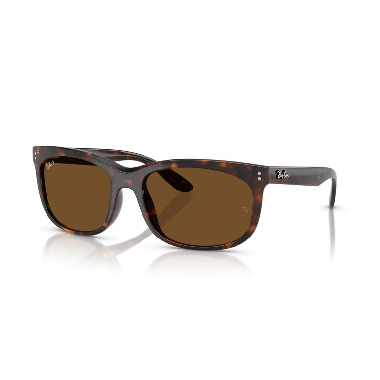 Ray Ban Polarized Rectangular Unisex Sunglasses RB2389 902/57 60