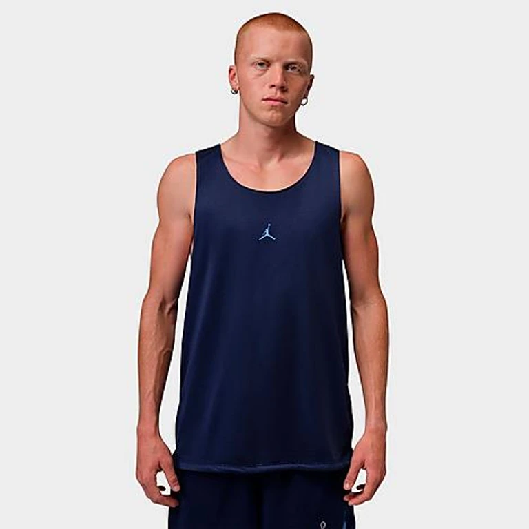 Nike Men's Jordan Sport Reversible Jersey in Midnight Navy/University Blue Size: XS
