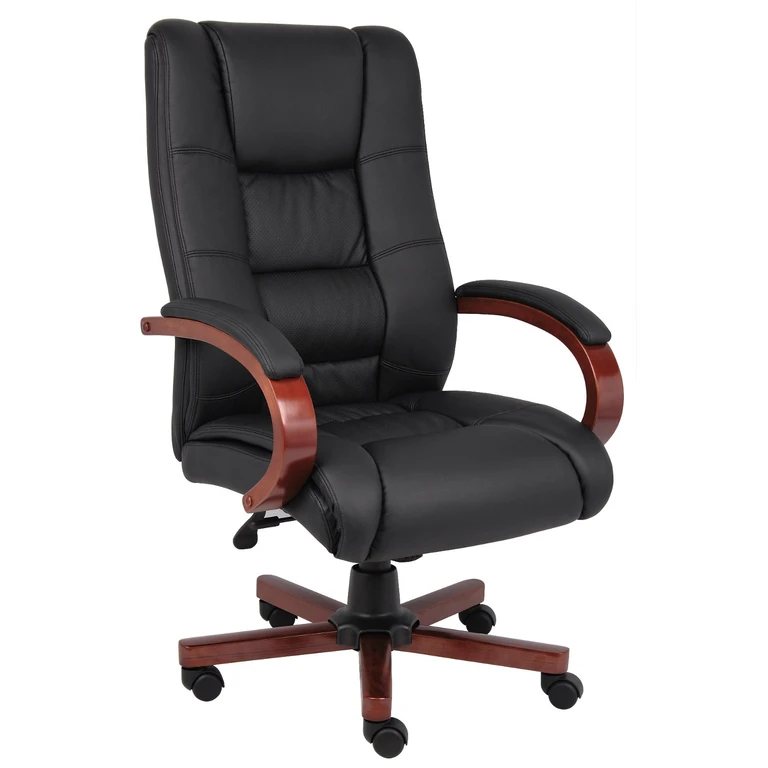 Black High-Back Executive Office Chair