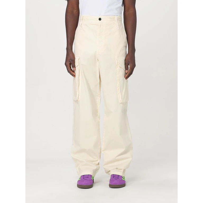 MSGM Pants Men color Yellow Cream (3840MP23225708602)