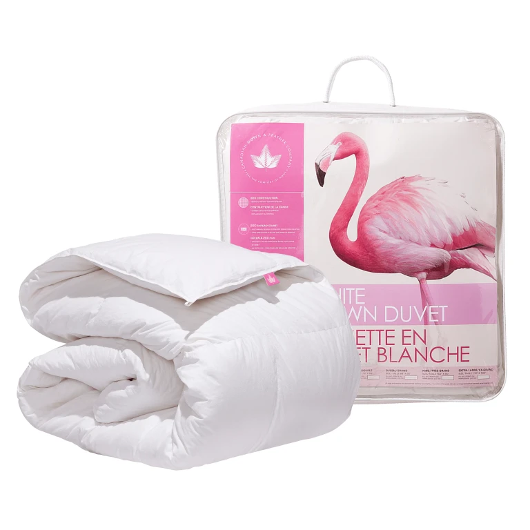 White Down Comforter, Regular Weight