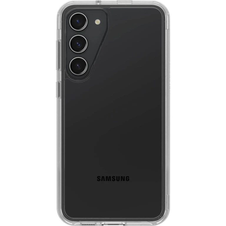 Galaxy S23+ Symmetry Series Case - Clear, Ultra-Sleek, Wireless Charging Compatible, Raised Edges Protect Camera & Screen