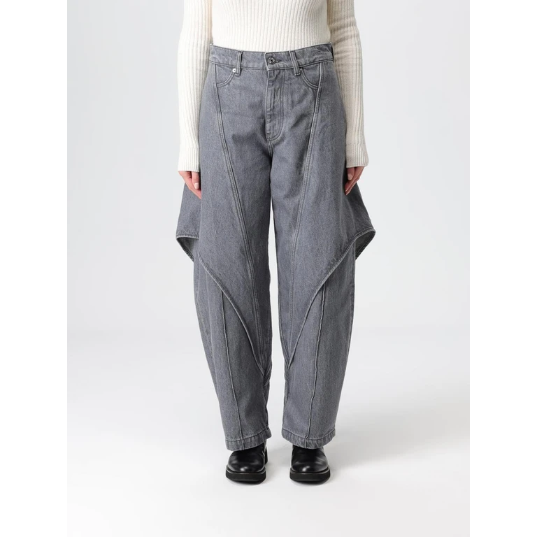 JW ANDERSON Jeans Woman color Grey (DT0122PG1837906)