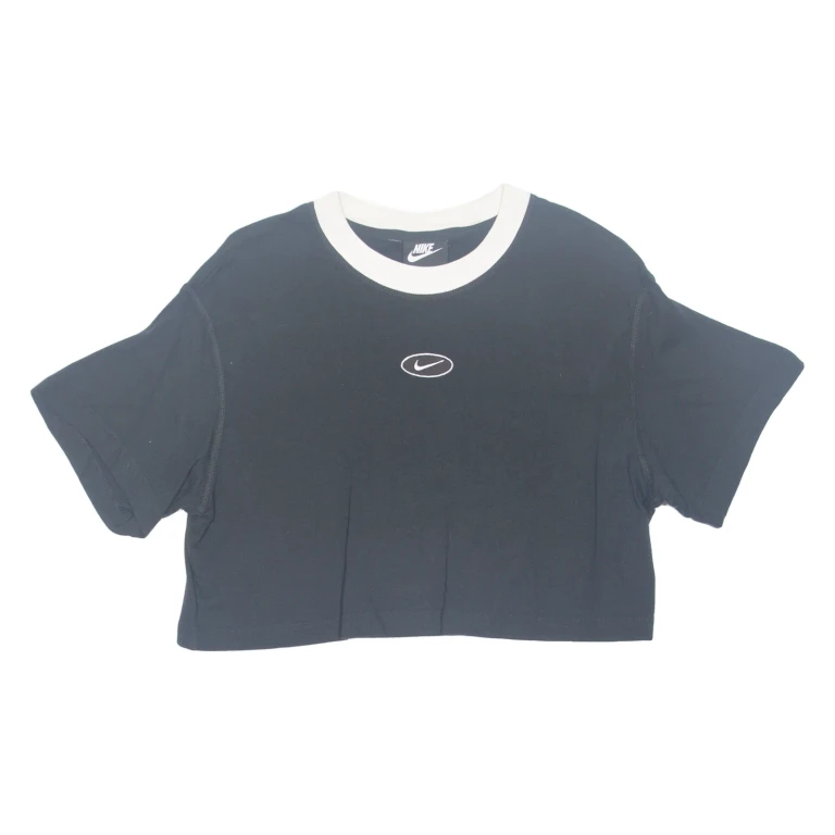 NIKE Cropped Womens T-Shirt Black S (EE1-041124-5198)