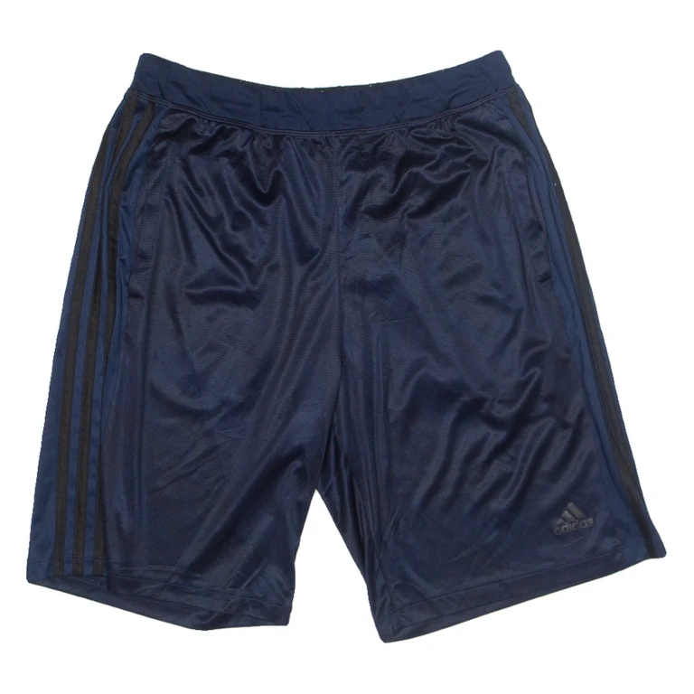 ADIDAS Mens Sports Shorts Blue Relaxed L W30