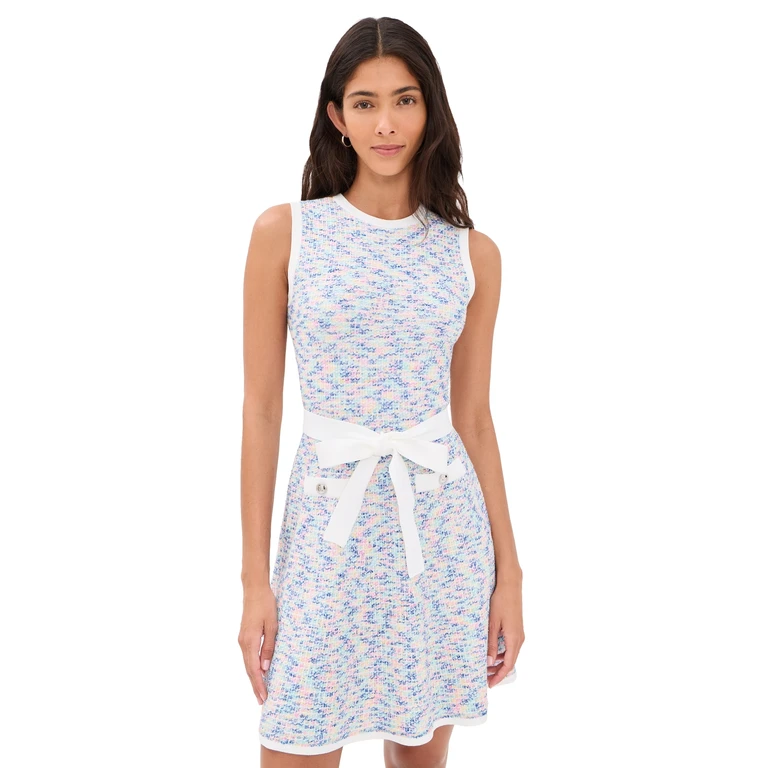 Shoshanna Coco Dress Candy Multi/Optic XS