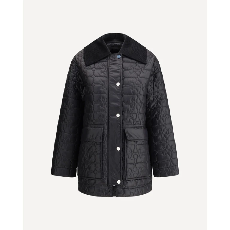 GANNI Glossy finish Down Jacket Female XXS-XS