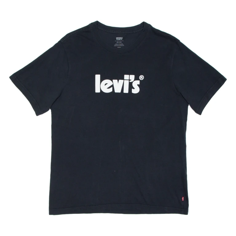 LEVI'S Relaxed Fit Mens T-Shirt Black S