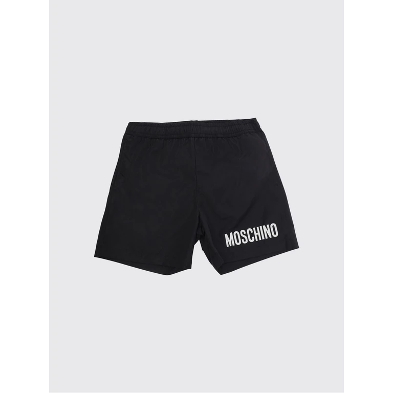 Boy's Swimming Shorts in Polyester with Contrast Logo (HUL01KLKA0260100)
