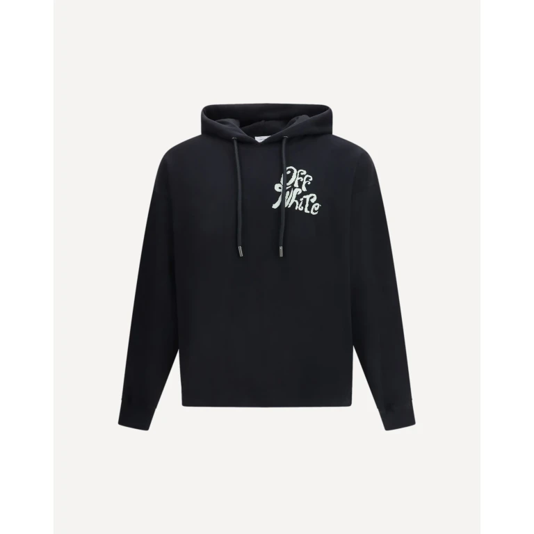 Off-White Baumwoll-Kapuzenpullover für Herren Größe S