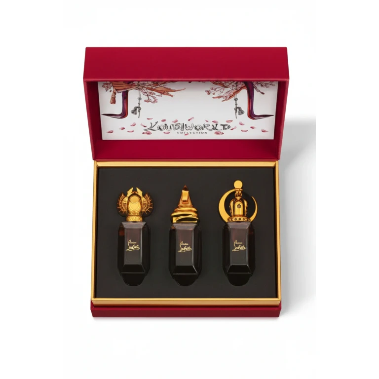 3 * 9 Ml Eau De Parfum Intense Mini Set: Loubcharme + Loubiprince + Loubiluna