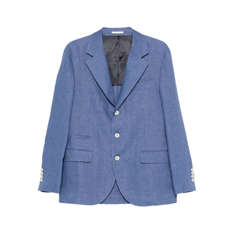 Brunello Cucinelli Linen Deconstructed Blazer