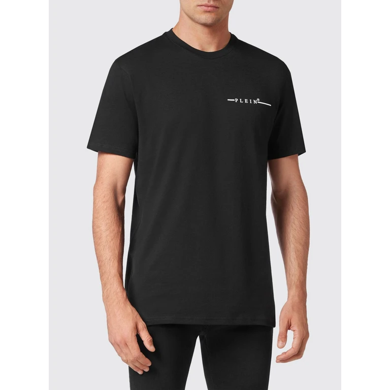 Cotton T-shirt with Contrasting Logo Lettering Print (LABCMTK4263PJY002N0201)