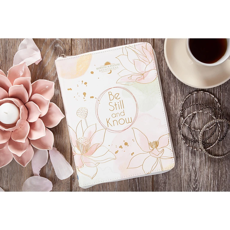 Be Still and Know (Morning & Evening Zippered Devotional)