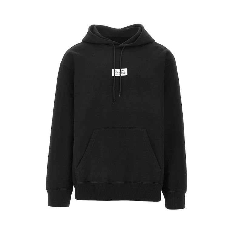 MM6 Numeric label hoodie Man M