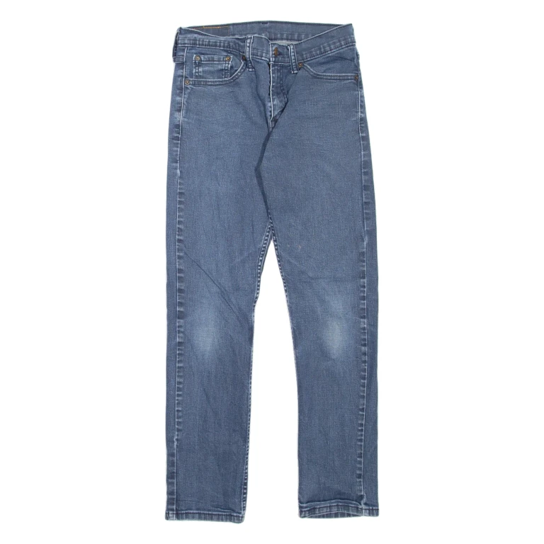 LEVI'S 511 Jeans Mens Blue Slim Straight Stone Wash W26 L27