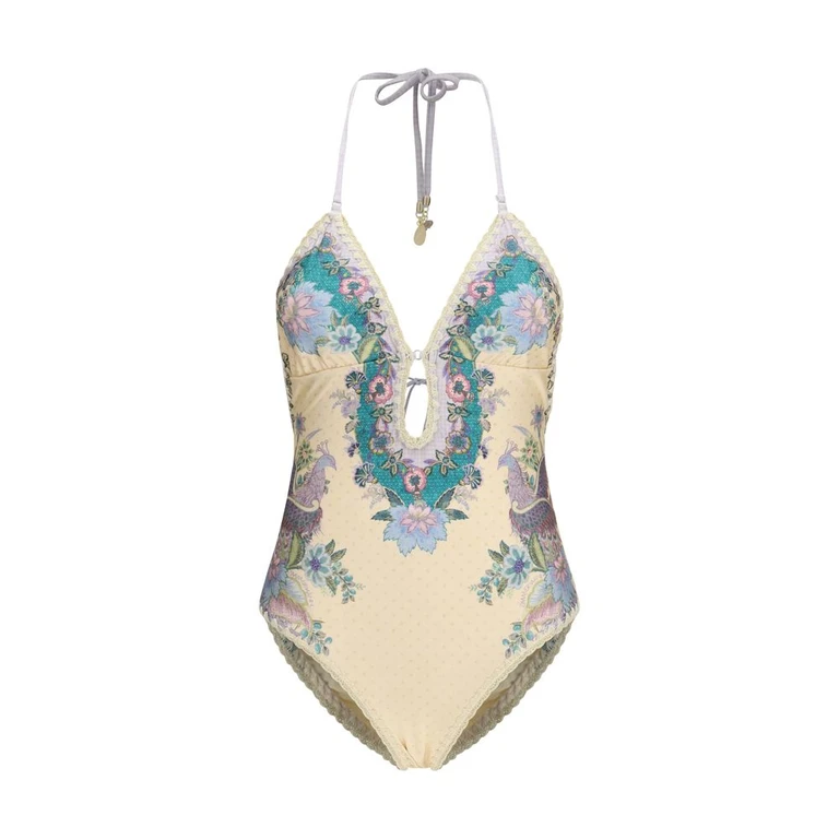 Zimmermann Beige Polyamide One-Piece Swimsuit Clothing - Women