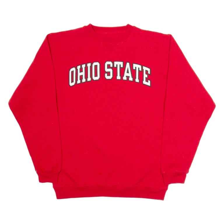 EST O 1870 Ohio State Mens Sweatshirt Red M