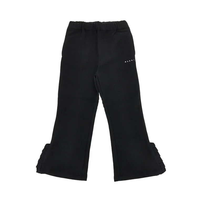 Cotton pants with logo print Kids 10Y