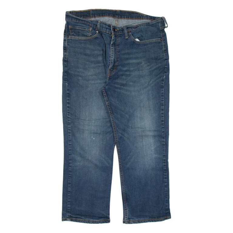 LEVI'S 514 Jeans Womens Blue Regular Straight W36 L23