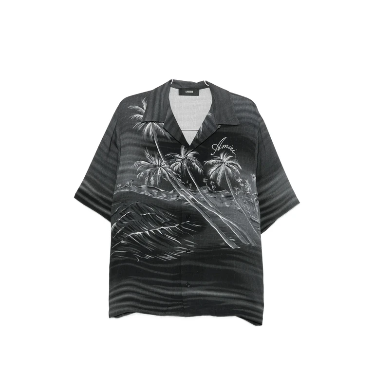 Amiri Palm Tree-print Shirt