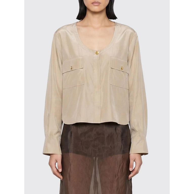 Top Woman color Beige (14567MYSHIRT00020)