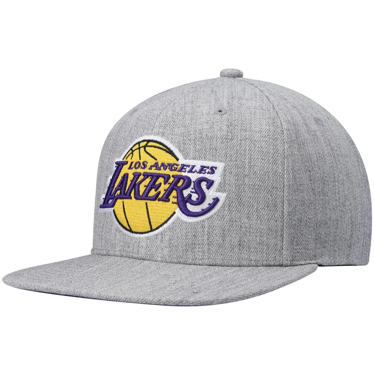 Men's NBA Team Heather 2.0 Snapback Lakers Snapback Caps