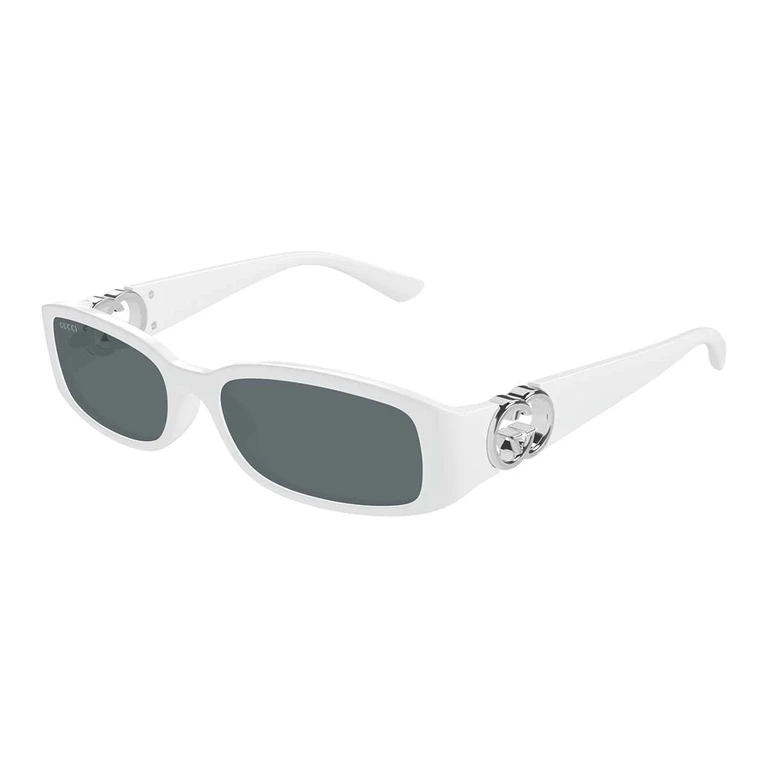 Grey Rectangular Ladies Sunglasses GG1661S 003 54