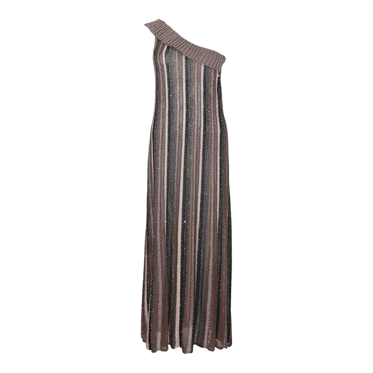 D. Exterior Robe Au Genou - Marron Foncé (6225319CIO)